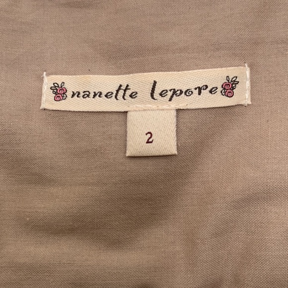 Nanette Lepore Skirt, Tan, Size 2 - Picture 2 of 6